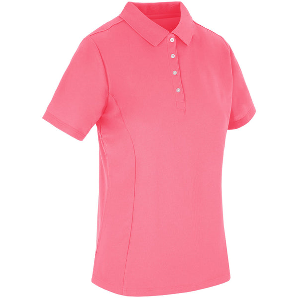 ProQuip Ladies Pro Tech Polo Shirt - Shocking Pink