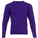 ProQuip Lambswool Water Repellent Crew Neck Golf Sweater - Electric Blue