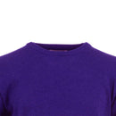 ProQuip Lambswool Water Repellent Crew Neck Golf Sweater - Electric Blue