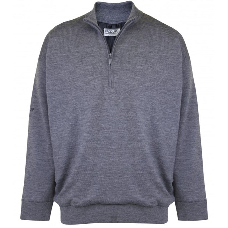 ProQuip Merino 1/2 Zip Lined Sweater - Grey