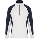 ProQuip Pro Tech 1/2 Zip Pullover - White/Navy