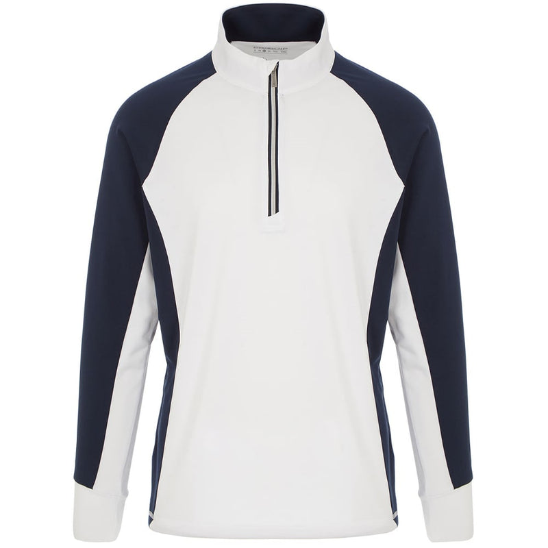 ProQuip Pro Tech 1/2 Zip Pullover - White/Navy