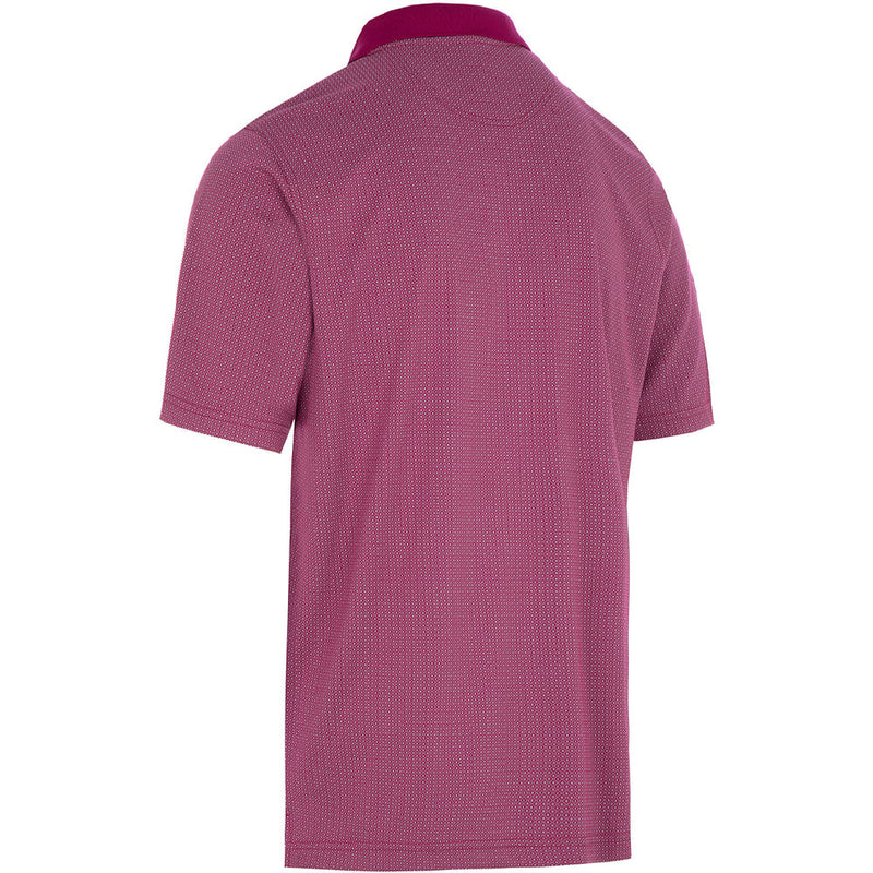 ProQuip Pro Tech Double Jacquard Polo Shirt - Festival Fuchsia