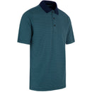 ProQuip Pro Tech Double Jacquard Polo Shirt - Navy/Porcelain