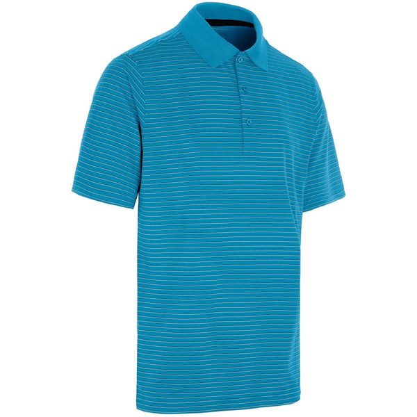 ProQuip Pro Tech Feeder Stripe Polo Shirt - Azure Blue
