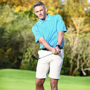 ProQuip Pro Tech Feeder Stripe Polo Shirt - Azure Blue