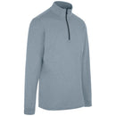 ProQuip Pro Tech Melange 1/2 Zip Pullover - Blue Fog