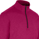 ProQuip Pro Tech Melange 1/2 Zip Pullover - Festival Fuchsia