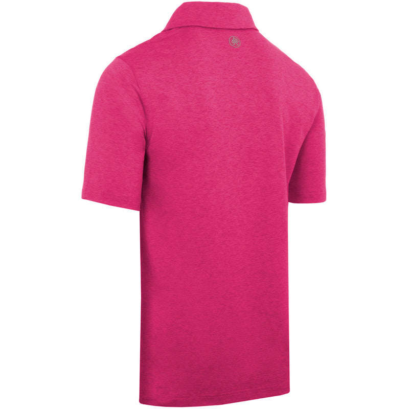 ProQuip Pro Tech Melange Polo Shirt - Festival Fuchsia