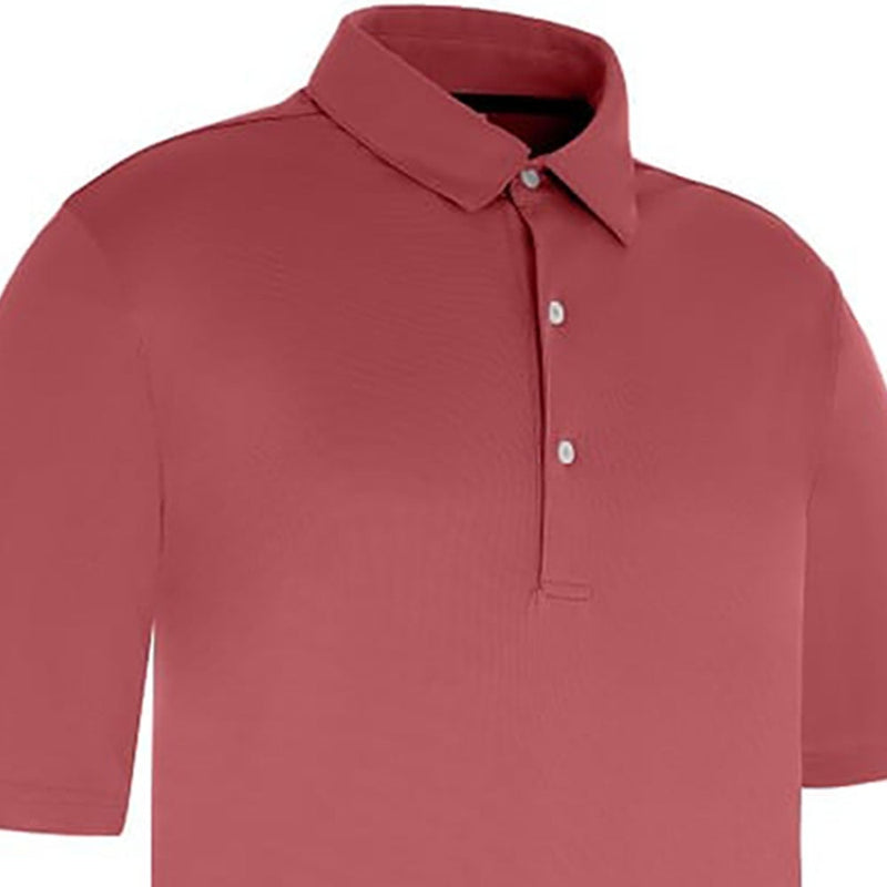 ProQuip Pro Tech Pin Dot Polo Shirt - Crimson