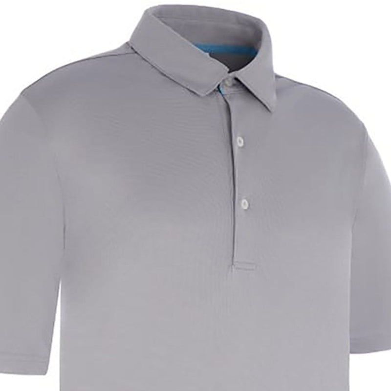 ProQuip Pro Tech Pin Dot Polo Shirt - Steel