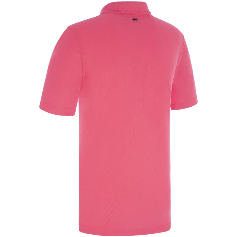 ProQuip Pro Tech Plain Polo Shirt - Fuchsia Pink