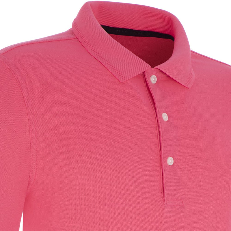 ProQuip Pro Tech Plain Polo Shirt - Fuchsia Pink