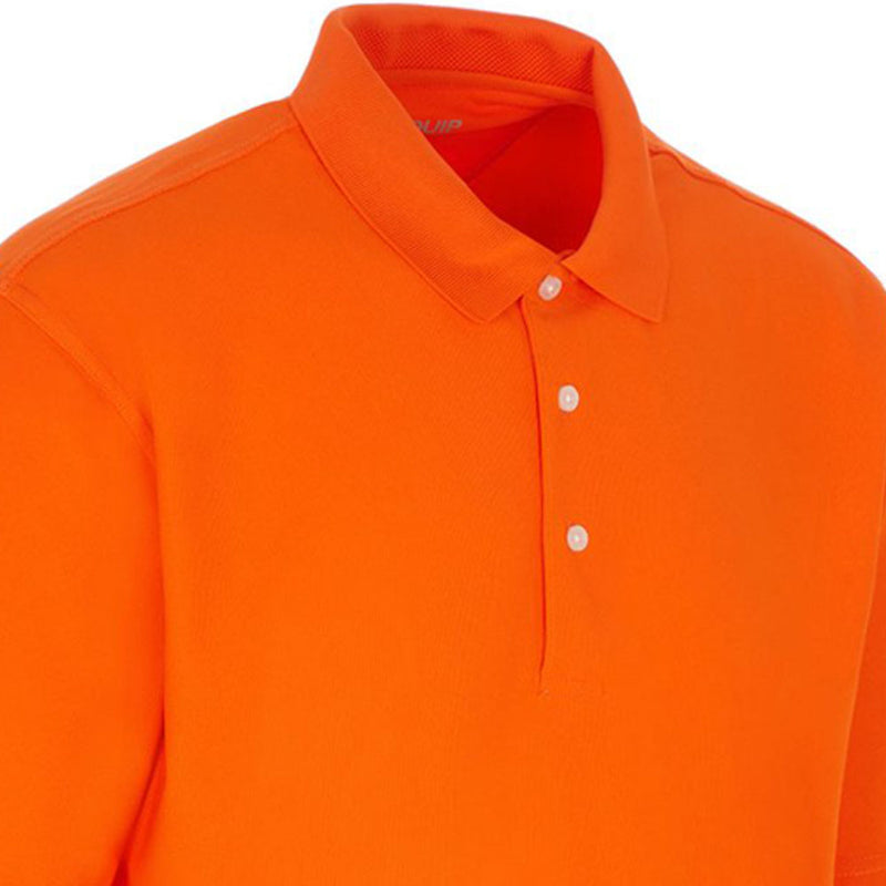 ProQuip Pro Tech Plain Polo Shirt - Setting Sun