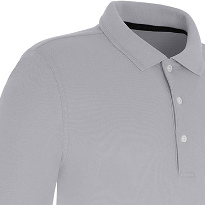 ProQuip Pro Tech Plain Polo Shirt - Steel Grey