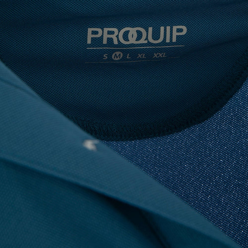 ProQuip Pro Tech Plain Polo Shirt - Vallarta Blue