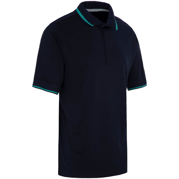 ProQuip Sub7 Plain Polo Shirt - Navy/Porcelain