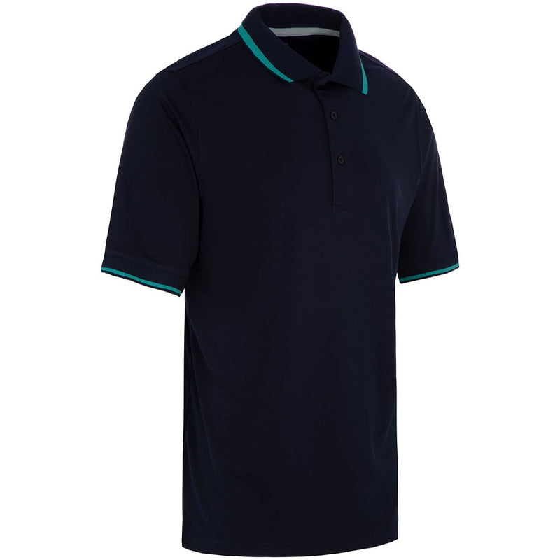 ProQuip Sub7 Plain Polo Shirt - Navy/Porcelain
