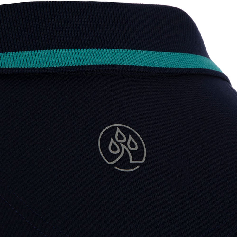 ProQuip Sub7 Plain Polo Shirt - Navy/Porcelain
