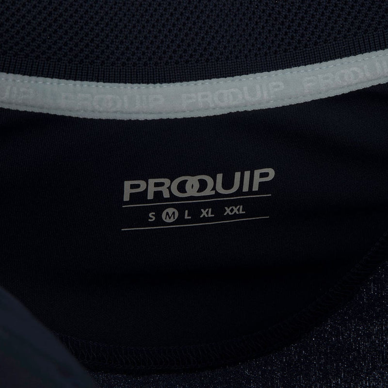 ProQuip Sub7 Plain Polo Shirt - Navy/Porcelain
