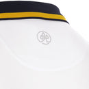 ProQuip Sub7 Plain Polo Shirt - White/Gold