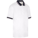 ProQuip Sub7 Plain Polo Shirt - White/Lavender