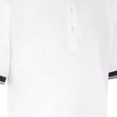 ProQuip Sub7 Plain Polo Shirt - White/Lavender