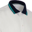 ProQuip Sub7 Plain Polo Shirt - White/Porcelain
