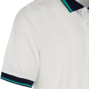 ProQuip Sub7 Plain Polo Shirt - White/Porcelain