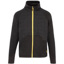 ProQuip Therma-Bora Quilt Jacket with Hood - Black/Yellow