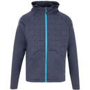 ProQuip Therma-Bora Quilt Jacket with Hood - Navy/Azure