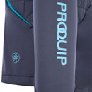 ProQuip Therma-Bora Quilt Jacket with Hood - Navy/Azure
