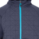 ProQuip Therma-Bora Quilt Jacket with Hood - Navy/Azure
