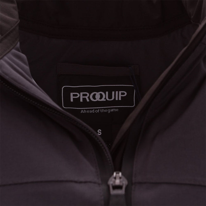 Proquip Tourflex Elite 360 Golf Waterproof Jacket - Iron Grey/Black