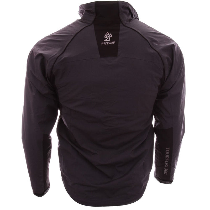Proquip Tourflex Elite 360 Golf Waterproof Jacket - Iron Grey/Black