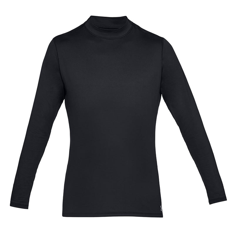 Under Armour ColdGear Mock Fitted Golf Base Layer - Black