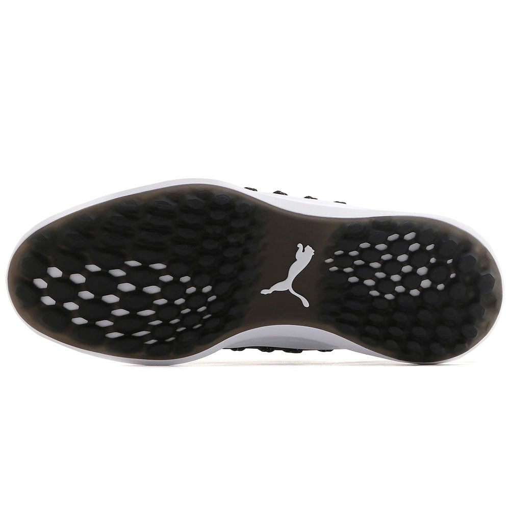 Puma Ignite NXT Solelace Spikeless Waterproof Shoes Black Gold
