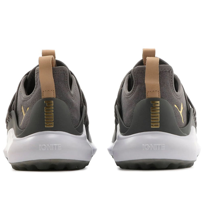 Puma Ignite NXT Solelace Spikeless Waterproof Shoes - Grey Violet/Gold