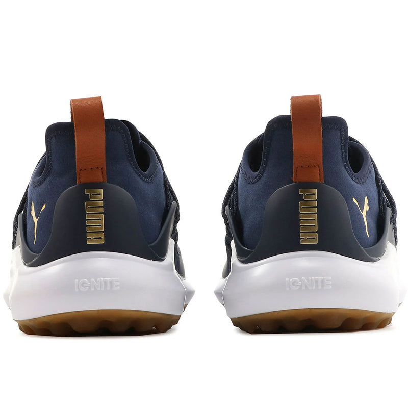 Puma Ignite NXT Solelace Spikeless Waterproof Shoes - Peacoat/Gold