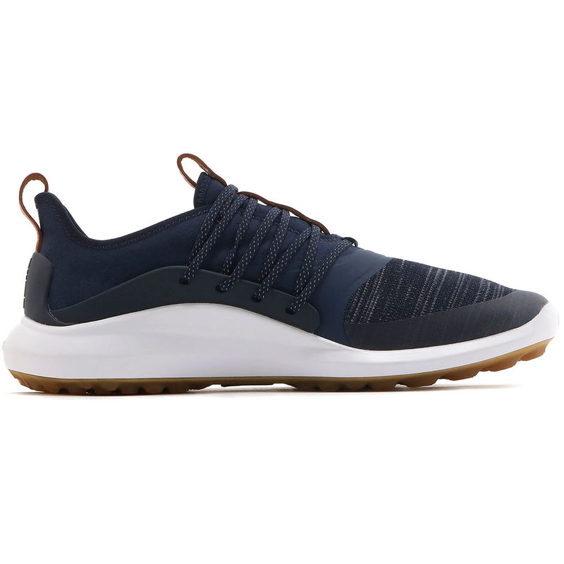 Puma Ignite NXT Solelace Spikeless Waterproof Shoes Peacoat Gold