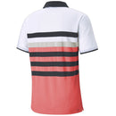 Puma MATTR One Way Polo Shirt - Teaberry/Bright White