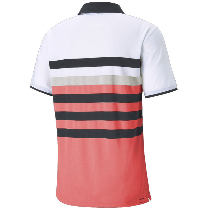 Puma MATTR One Way Polo Shirt - Teaberry/Bright White
