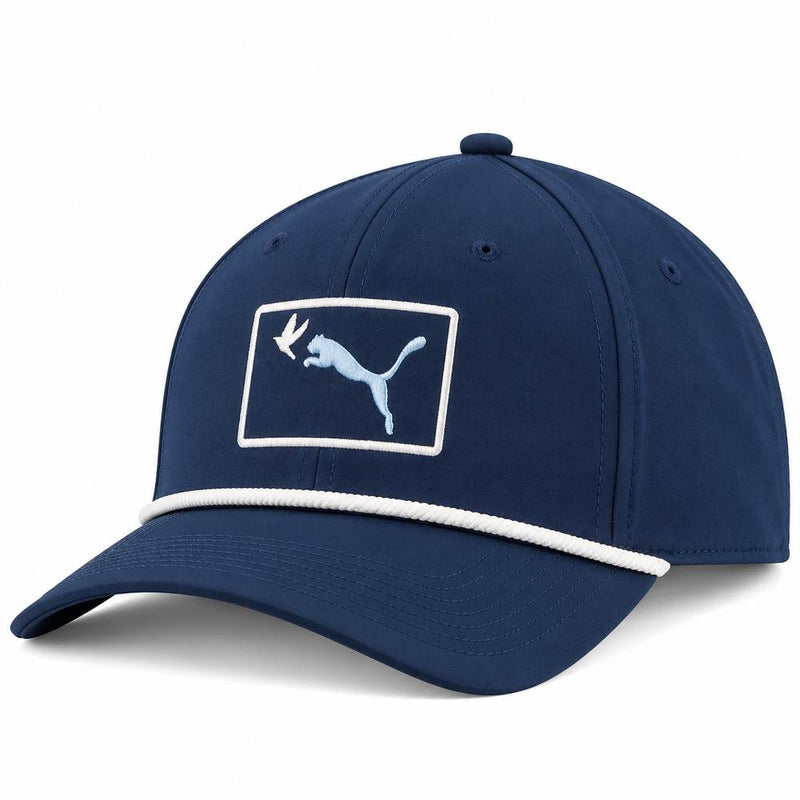 Puma Chasing Birdies Rope Cap - Deep Navy/Spring Blue/Warm White