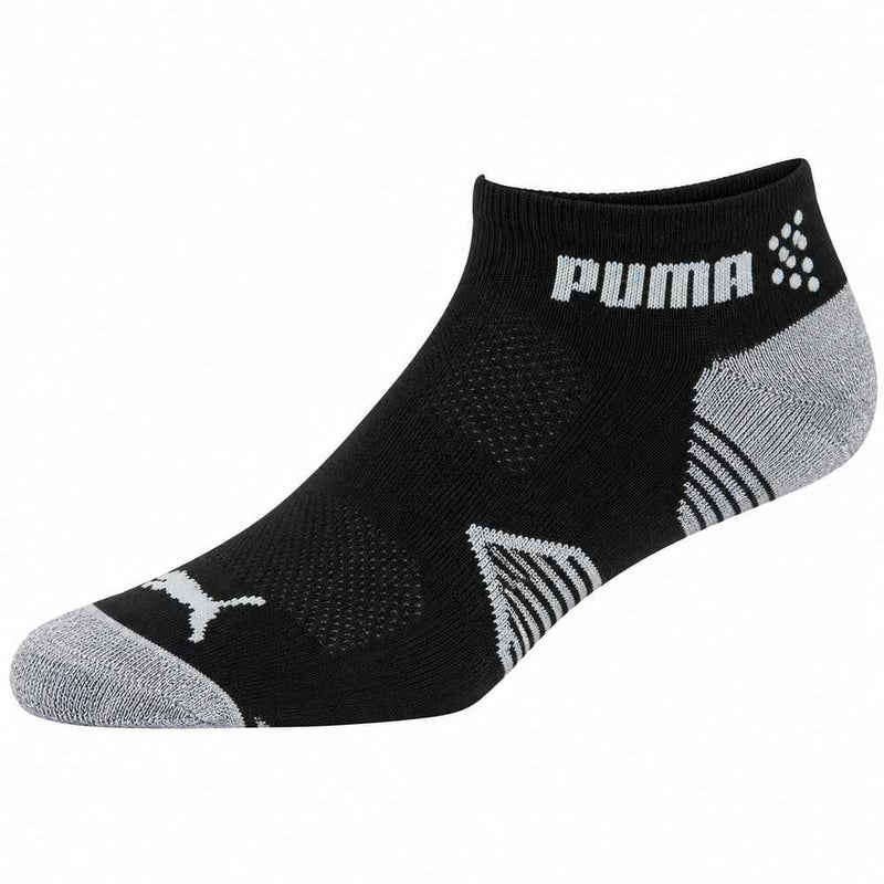 Puma Essential 1/4 Cut Socks (3 Pairs) - Black