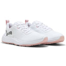 Puma Gruve Sport Junior Waterproof Spikeless Shoes - Puma White/Rosy Outlook/Jasmine Flower