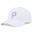 Puma Heritage P Tech Cap - White Glow-Platino Gray