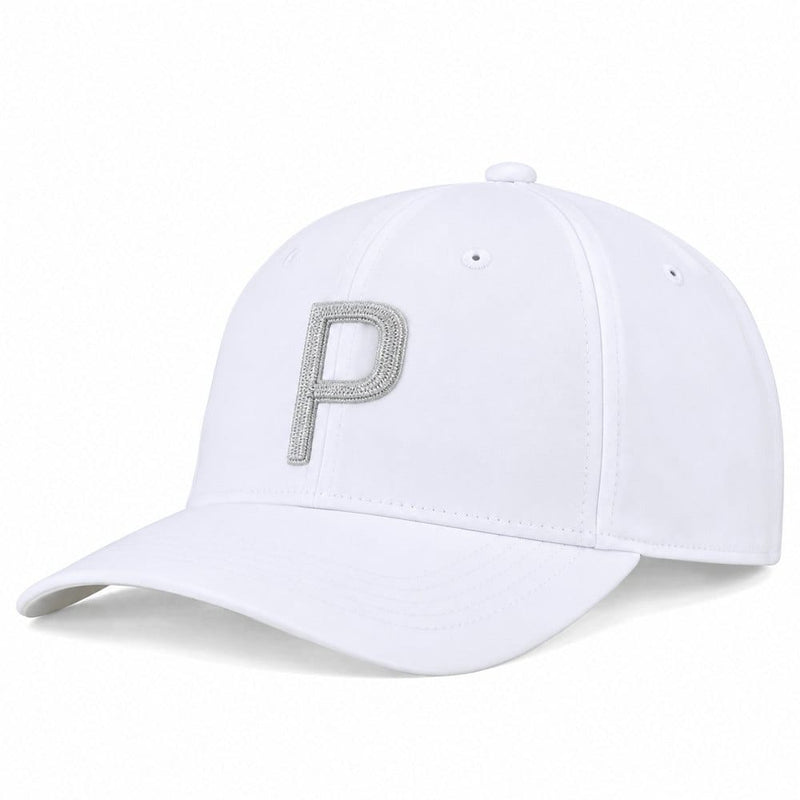 Puma Heritage P Tech Cap - White Glow-Platino Gray