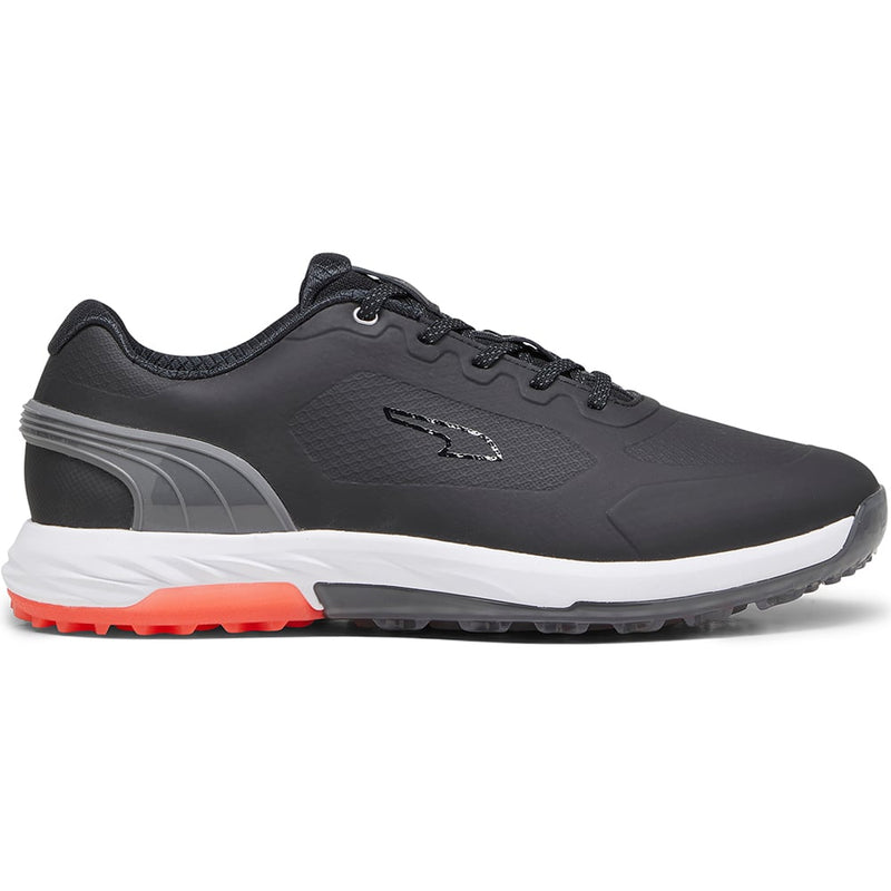 Puma Alphacat Nitro Spikeless Shoes - Black/Quiet Shade/Red Blast