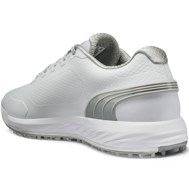 Puma Alphacat Nitro Spikeless Shoes - White/Flat Light Grey/Silver