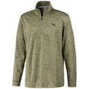 Puma Alterknit Digi Camo Golf 1/4 Zip - Lichen Green